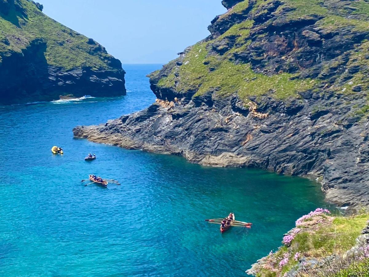 Polrunny Farm Blackberry Cottage - Cornwall Bliss In Sight Of The Sea Boscastle Exterior foto