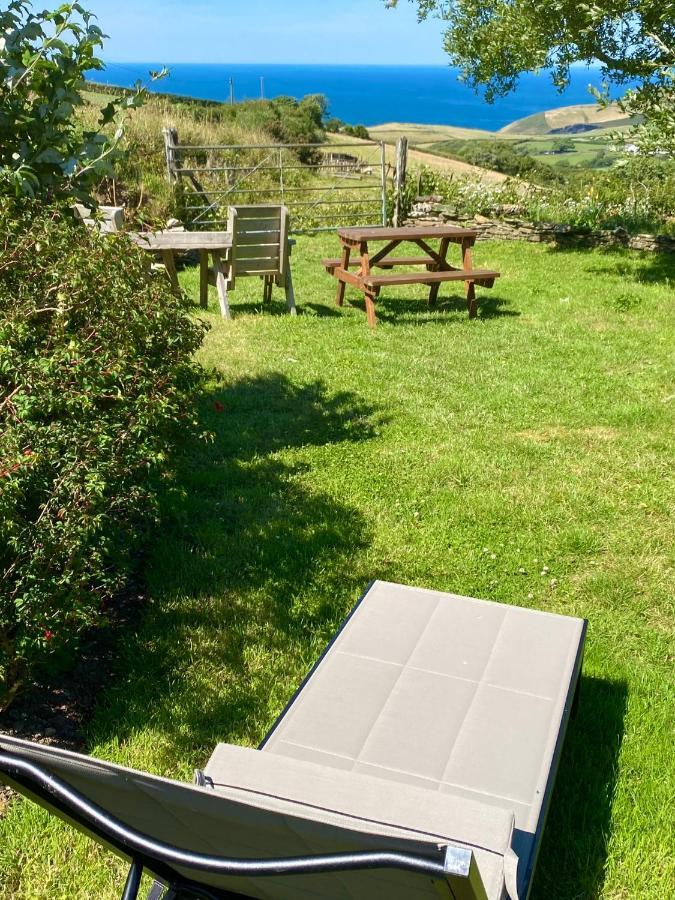 Polrunny Farm Blackberry Cottage - Cornwall Bliss In Sight Of The Sea Boscastle Exterior foto